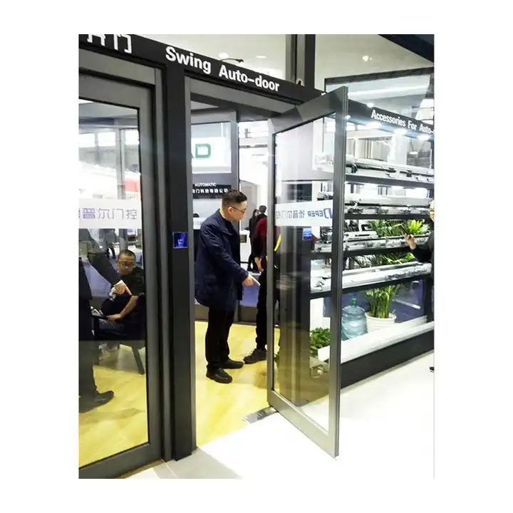 Dsw-3A Max. Door Weight 150kg Electric Ground Spring Floor Automatic Glass Swing Door Opener for Retail Stores