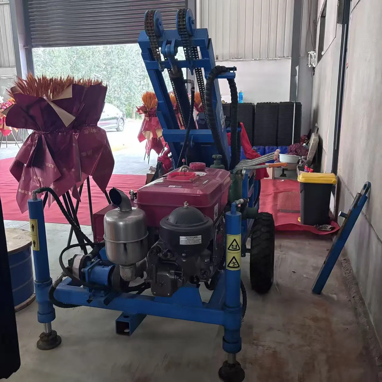 Rl150s)150m Diesel Water Well Drilling Rig Machine/Hydraulic Drilling Machine