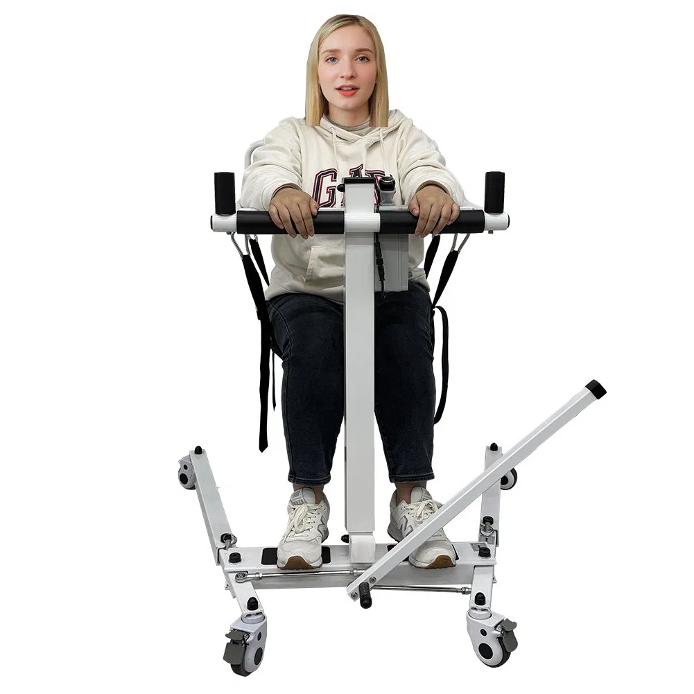 Mobility Training Assistance Adjustable Electric Transfer Chair Rehabilitation Equipment