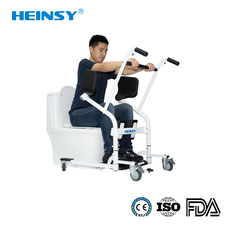 Hes-702 Carbon Steel CE Equipments Portable Transfer Patient Lift