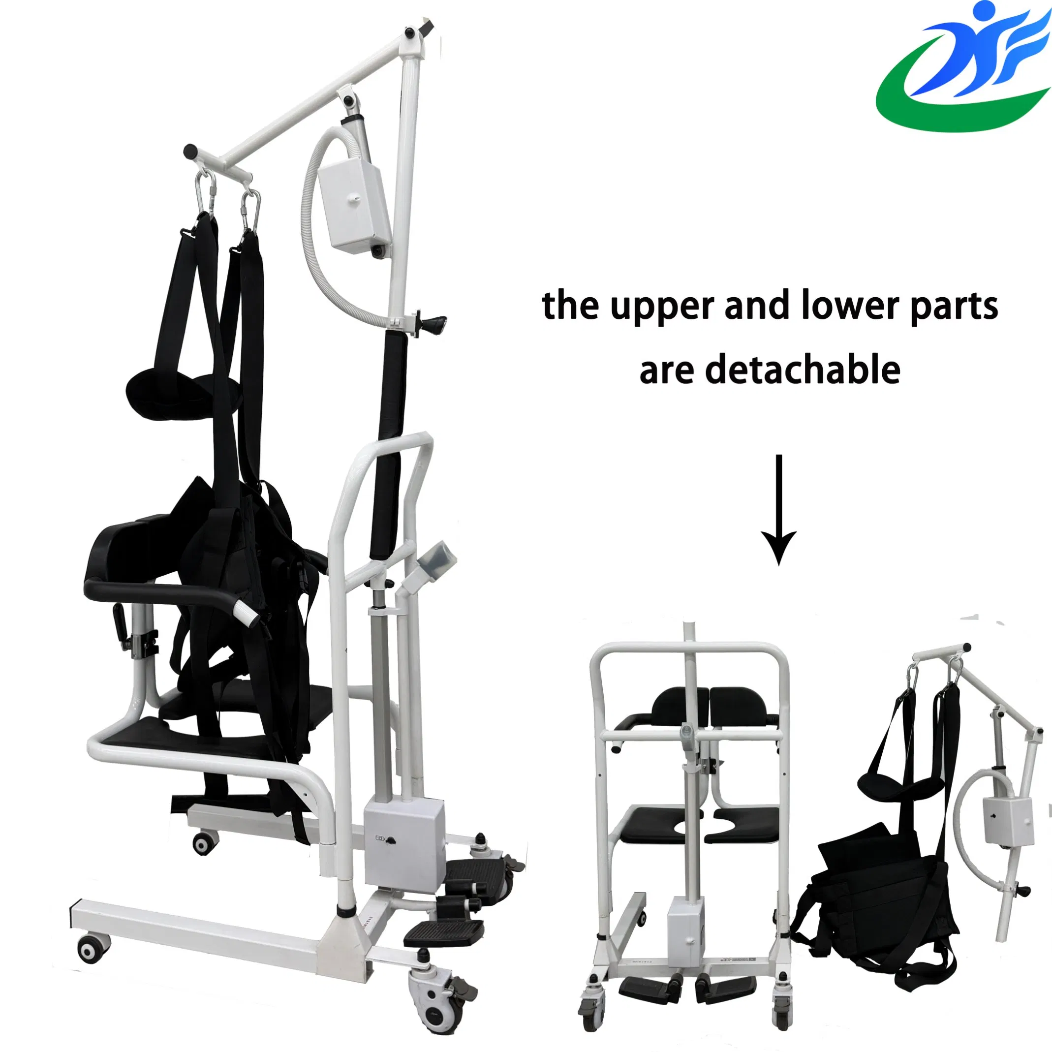 Premium Transfer and Shower Chair for Toilet Patient Sling Lift Medical Equipment