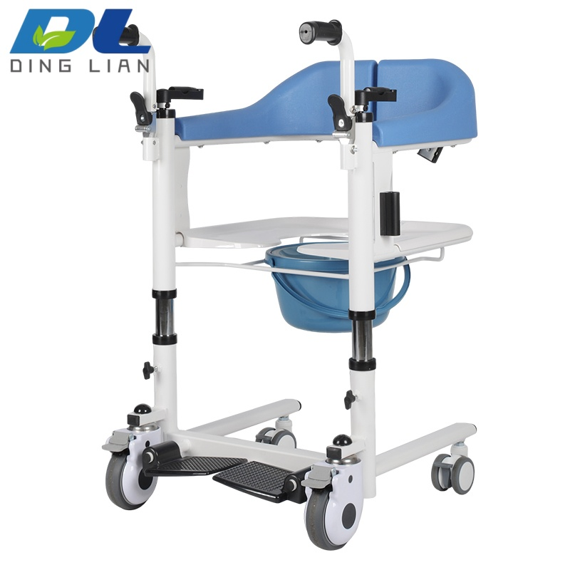 Factory Direct Popular Medical Assistive Equipment Adjustable Transfer Medical Wheelchair for Paralyzed/Cerebral Palsy Patients
