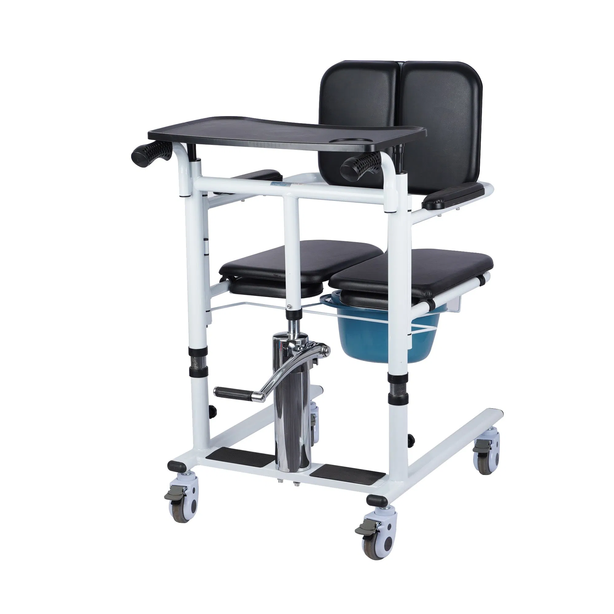 Non-Folding Steel Durable Transfer Lift Portable Wheelchair New Technology Moving Chair PC01