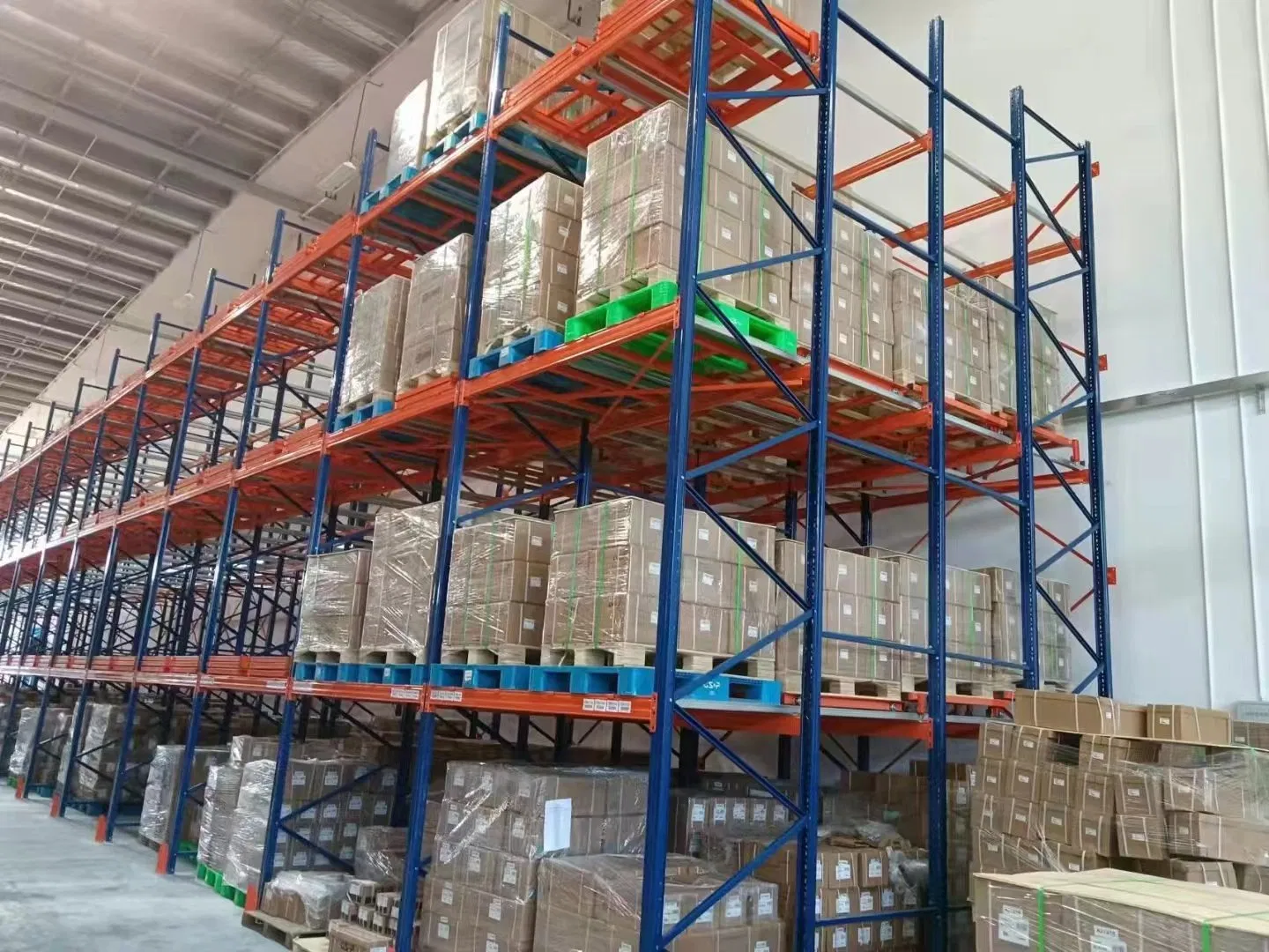Wholesale Warehouse Racking System Heavy Duty Metal Shelving Warehouse Storage Push Back Push Back Pallet Racking Systems