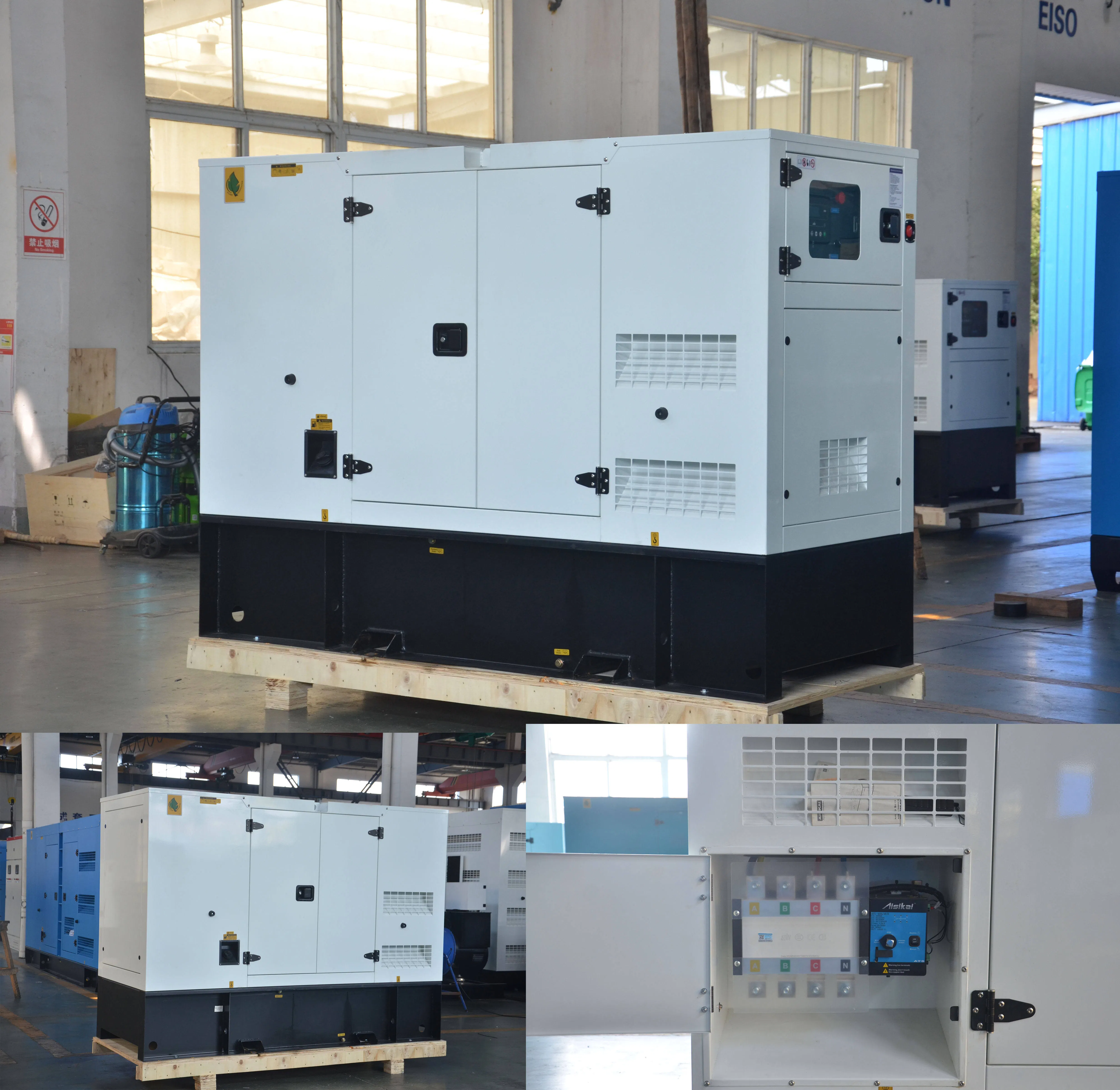 60kVA Cummins Diesel Generator for Home with Open Type