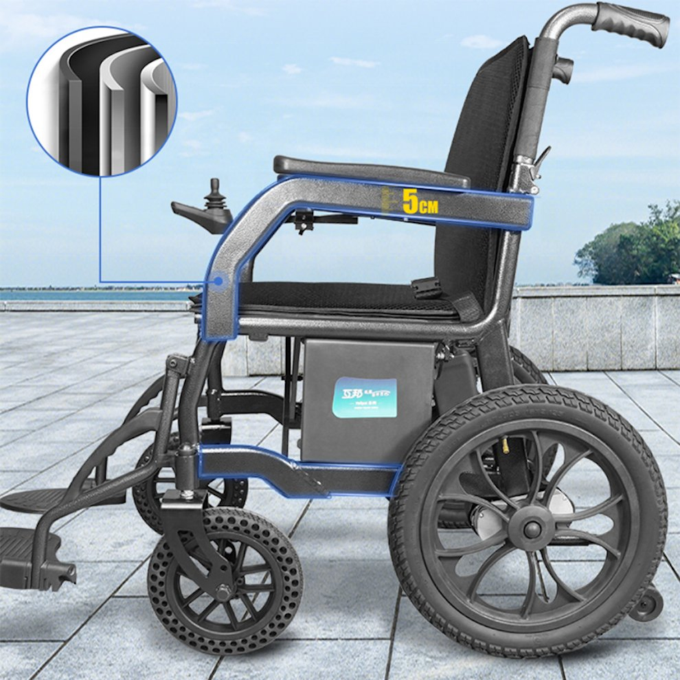 Best Light Weight Folding Handicapped Mobility Scooter 4 Wheel Elderly Medical Equipment
