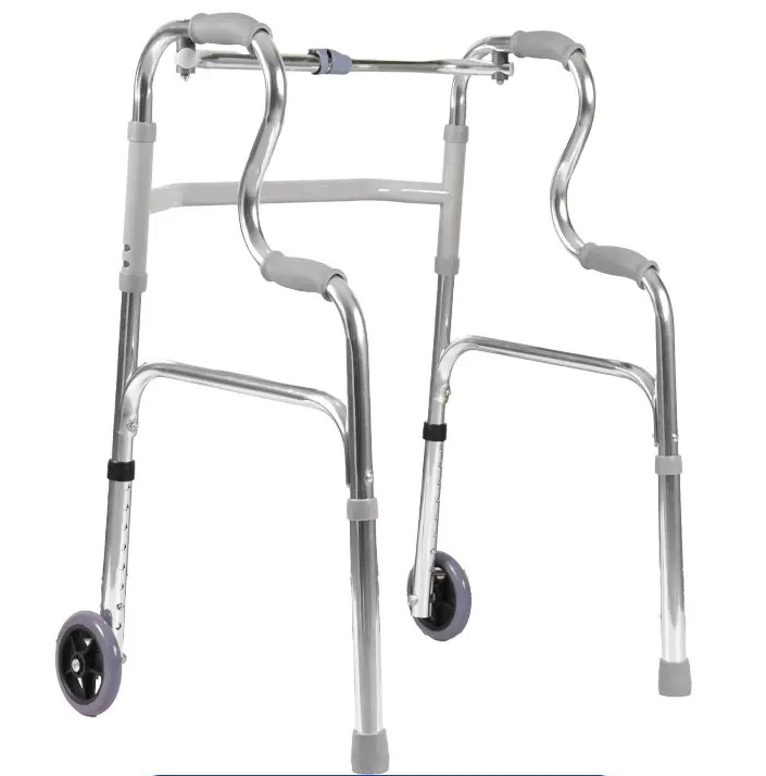 Rehabilitation Aluminum Walker Medical Equipment for Patients