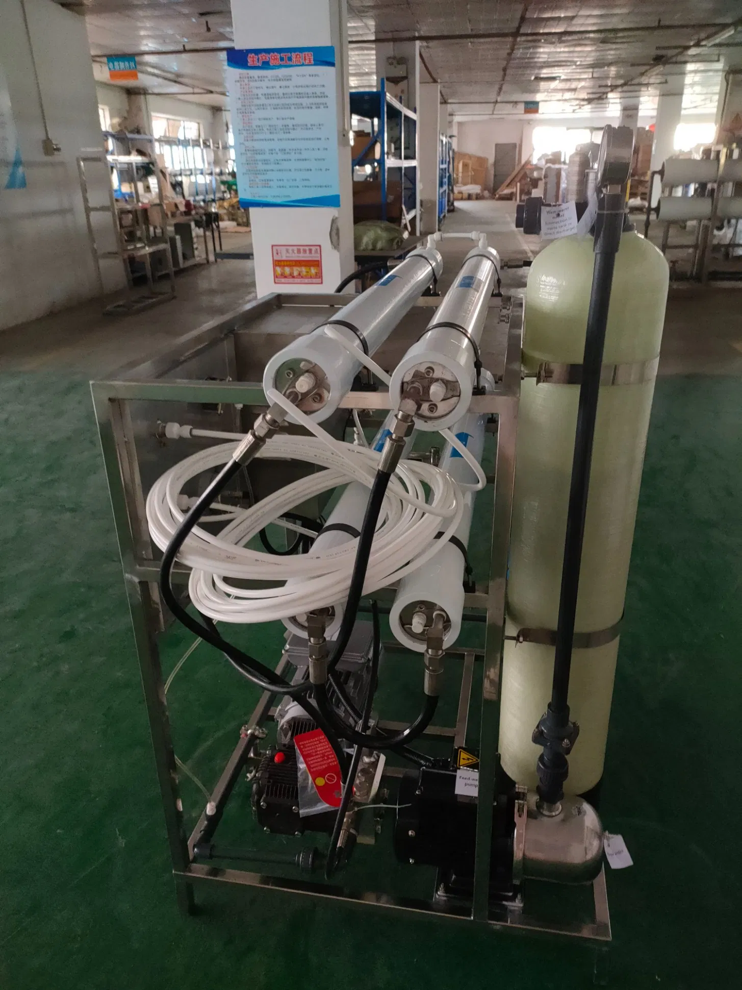 Small Scale Seawater Desalination Solution for Salt Borehole Water for Irrigation