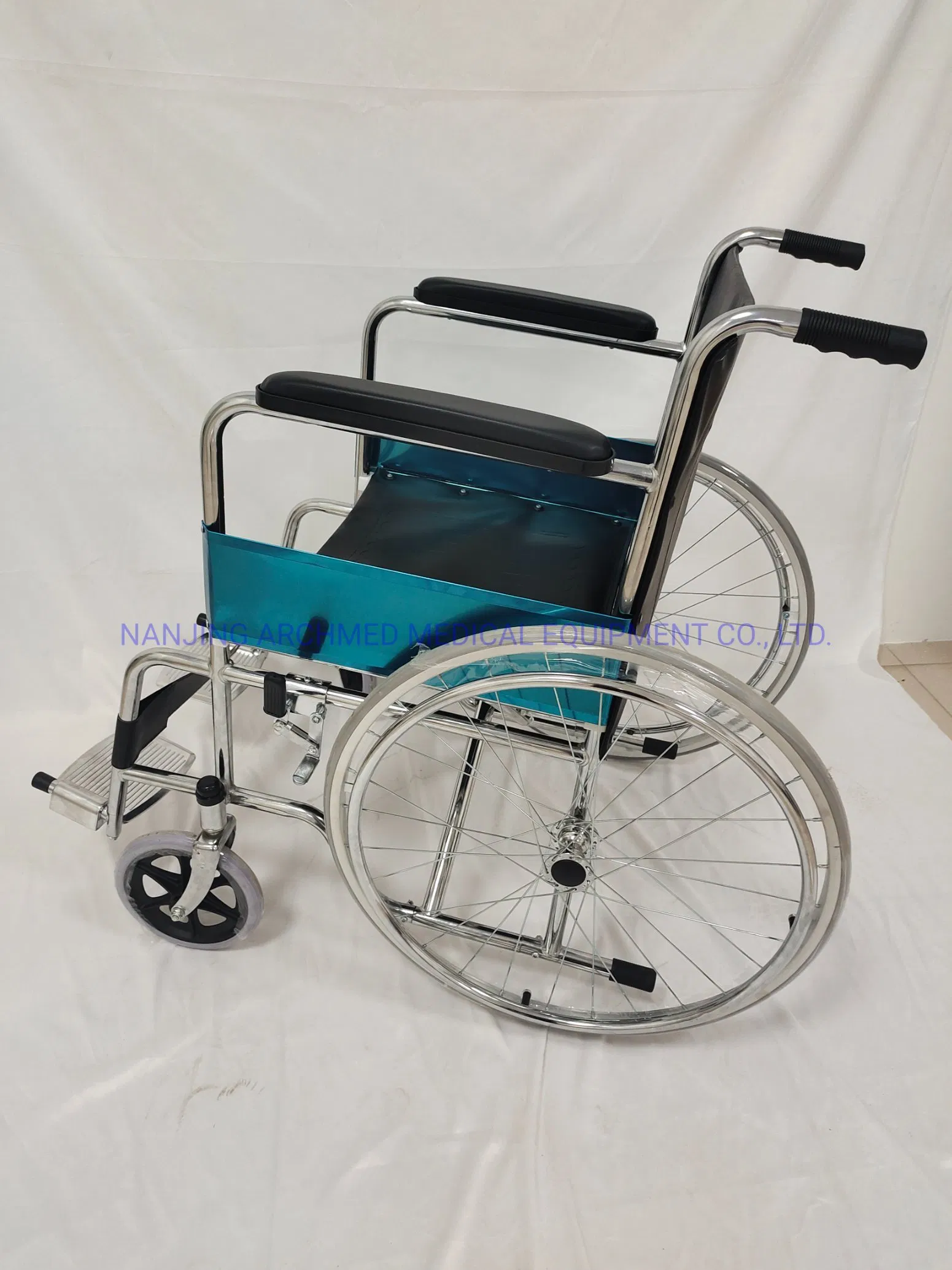 Medical Equipment Folding Manual Wheelchair for Disabled and Elderly Electric Mobility Scooter