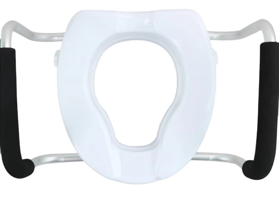 Toilet Bowl Booster Cover Elevated Commode Raised Toilet Seat Bathroom Safety Equipment