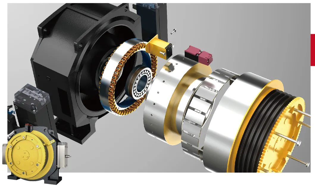 Gearless Traction Machine