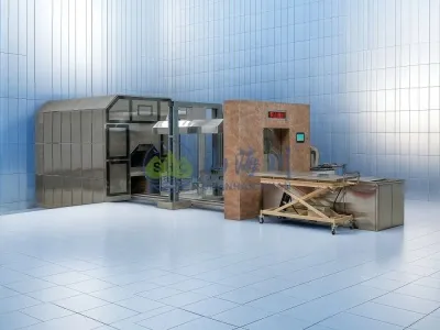 Ash collection Cremation Machine