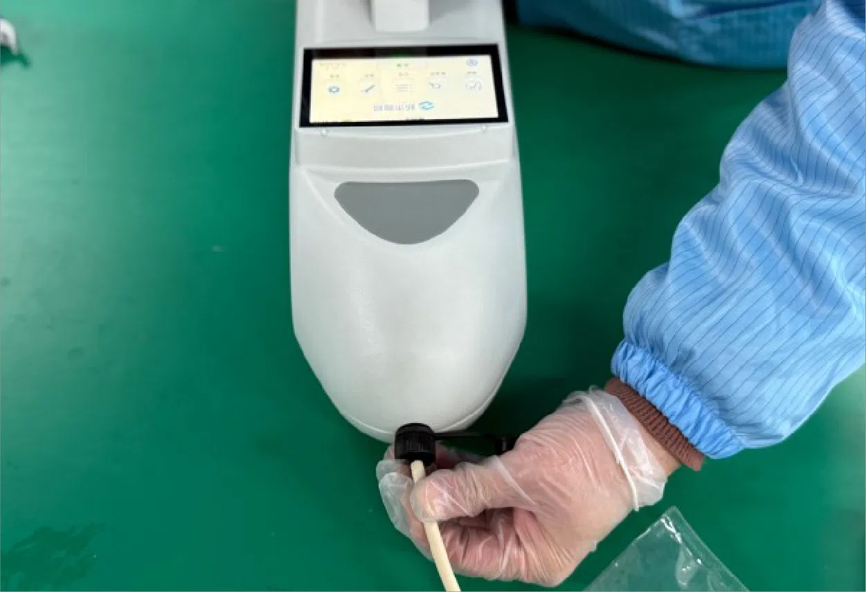 Audible Alarm Broad-Spectrum Fast Response Lightweight Narcotics Explosive Detection Device Trace Detector