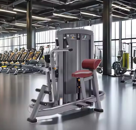 Commercial Abdominal Advanced Equipment Professional Gym Machine for Core Strength Training with Adjustable Angle Settings and Ergonomic Back Support Design