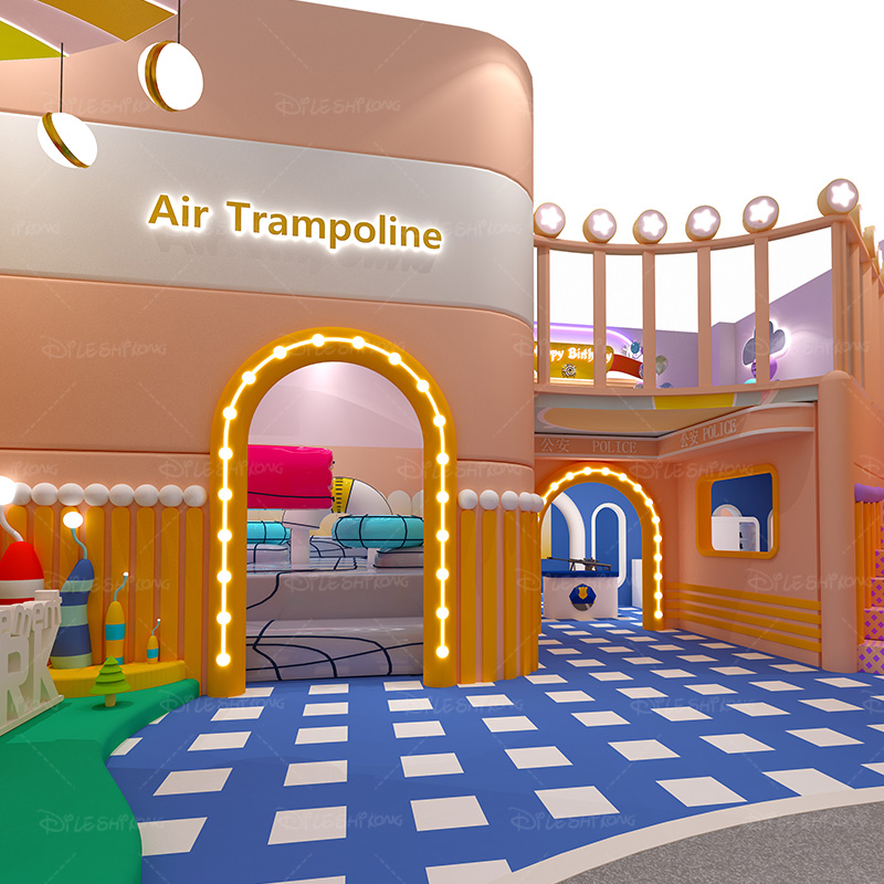 Customized Software Immersive Children's Indoor Playground CE Certified Theme Park Amusement Park