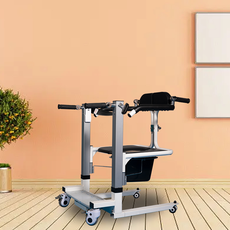Elderly Patient Transfer Lift Automatic Toilet Seat with Pot Paralysis Chair