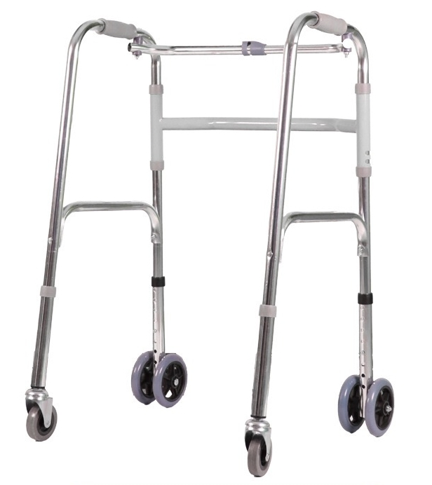 Lightweight Aluminum Walker Medical Equipment with Folding Design