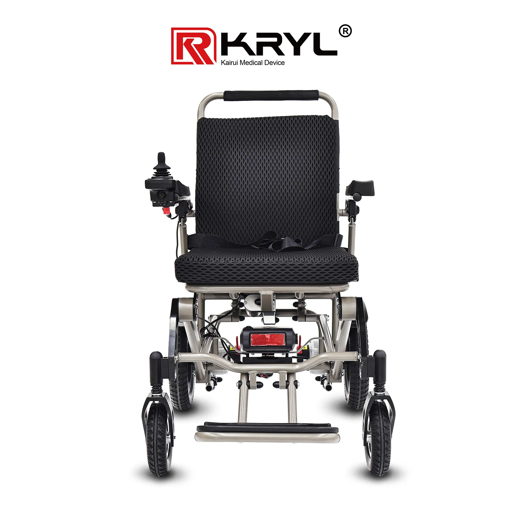 Adjustable Speed Wheelchair with Portable Design and Removable Battery