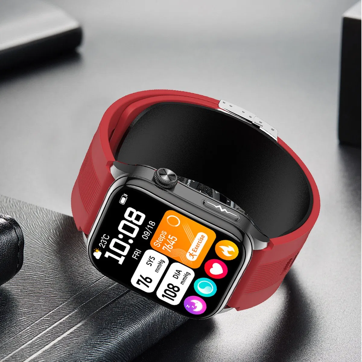 High Quality Waterproof Smart Watch Ai Voice Assistant Sos Emergency Call S101 Health Smartwatch for Men Women