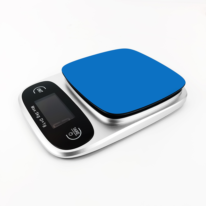 Health Sense Electronic Digital Scale New Design Waterproof Stainless Platform Kitchen Scale LCD RoHS Certified Kitchen Food Scale