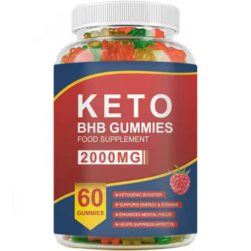 Keto Bhb Gummies with Different Flavors for Mental Health Appetite