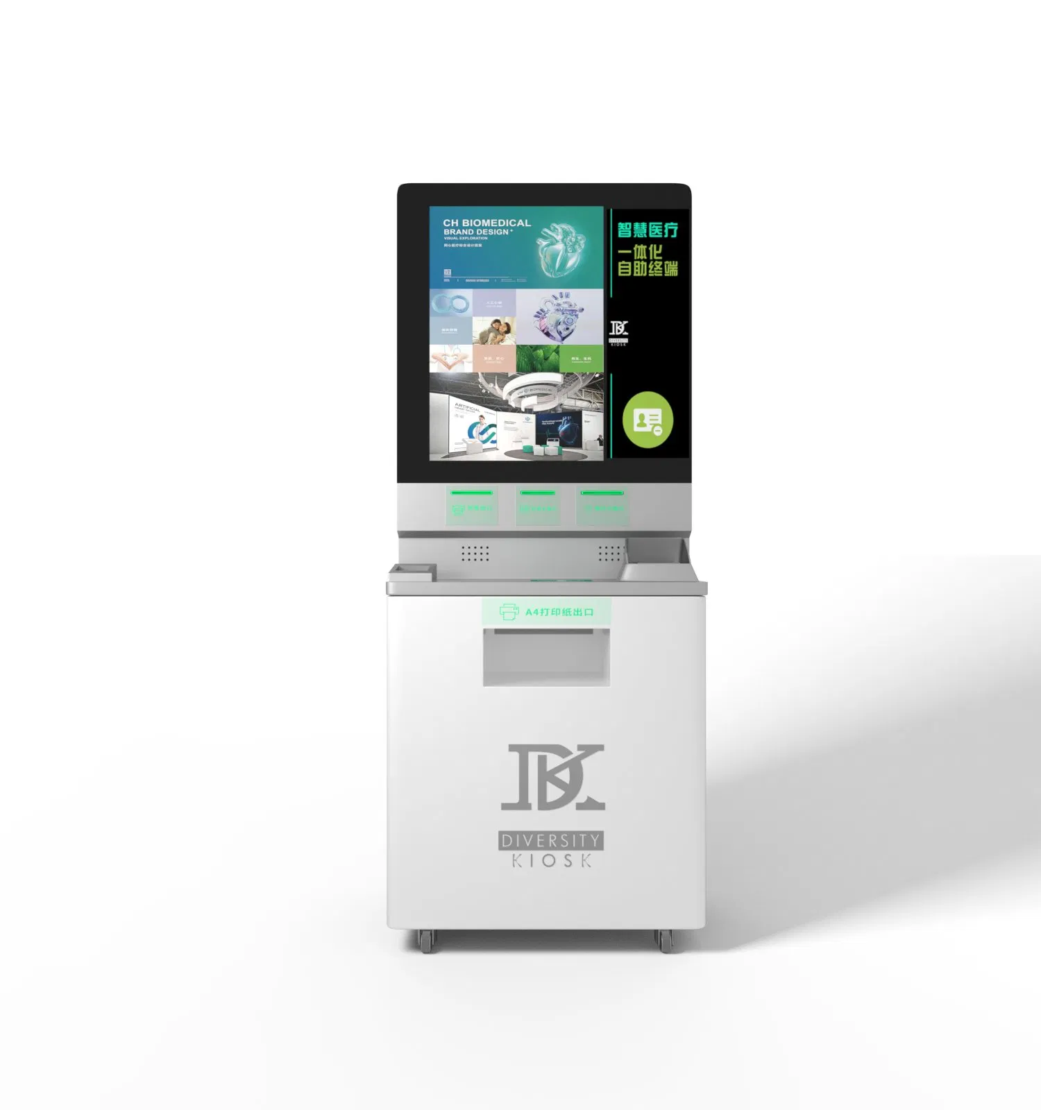 Telehealth Kiosk Hospital Equipment Kiosk System Cloud Base Appointment Self-Service Registration Hospital Kiosk Terminal