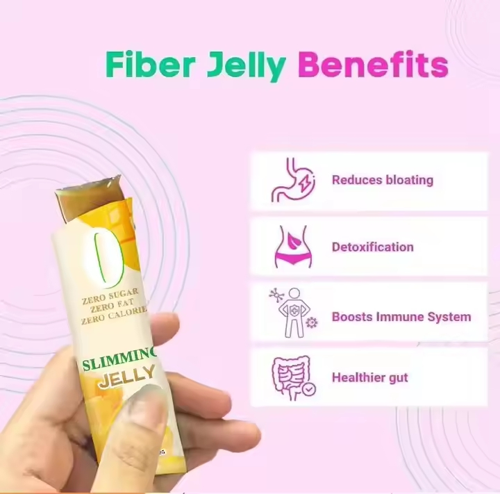 Premium Vegan Detoxification Improve Gut Health Weight Loss Fiber Slimming Jelly Sticks