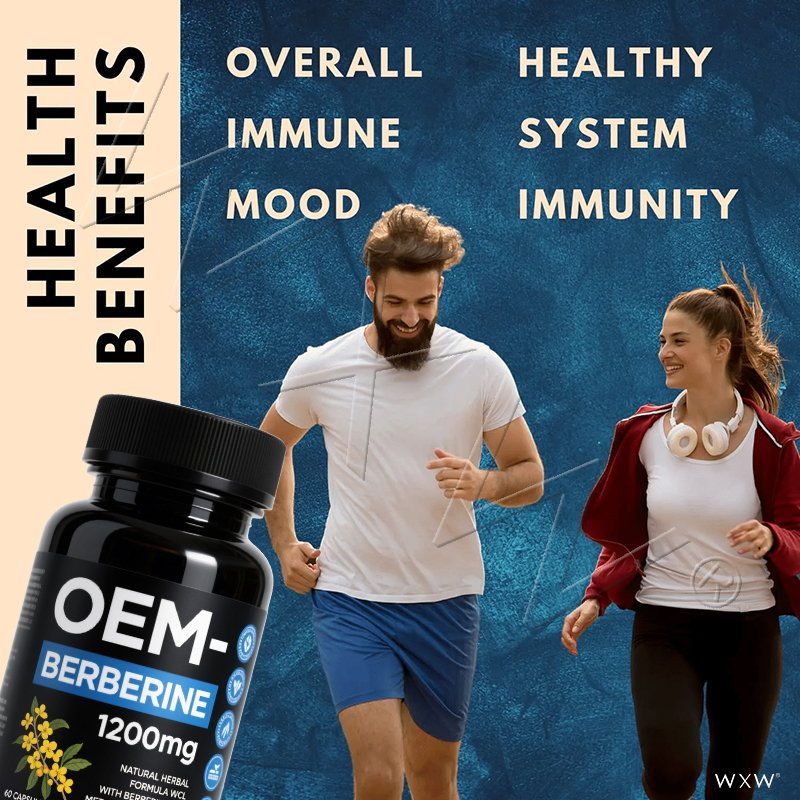 Best Selling Support Immune System and Overall Health Berberine Capsule