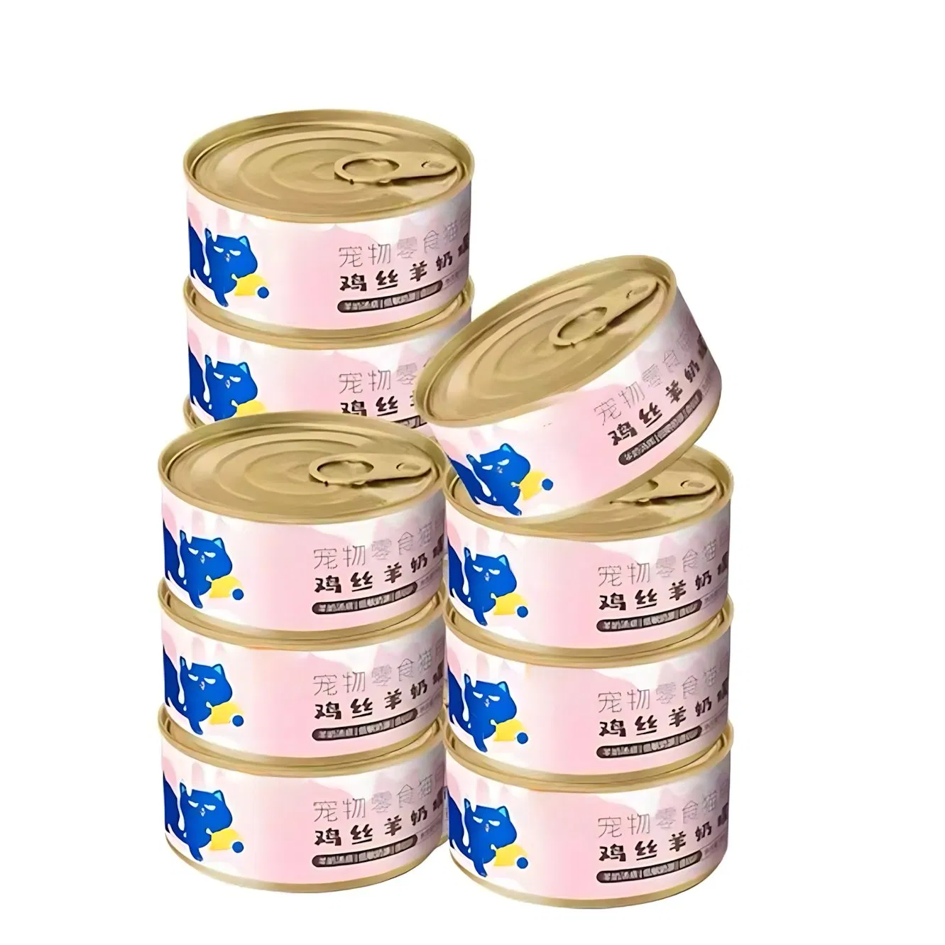 Complete Balanced Wet Cat Food with Chicken and Tuna for Optimal Health and Longevity of Your Cat