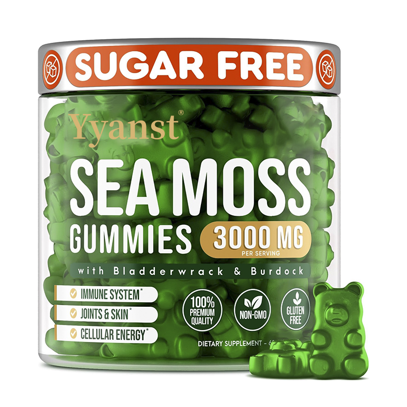 Private Label Sea Moss Gummies Support Immune System Support Joints &amp; Skin Health