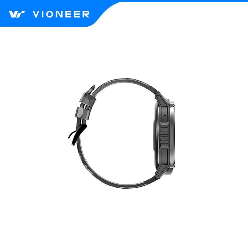 Vioneer Global Sales Outdoor IP Waterproof Long Battery Standby Large Round Screen Health Data Sports Monitoring Bluetooth Call Message Notification Smartwatch