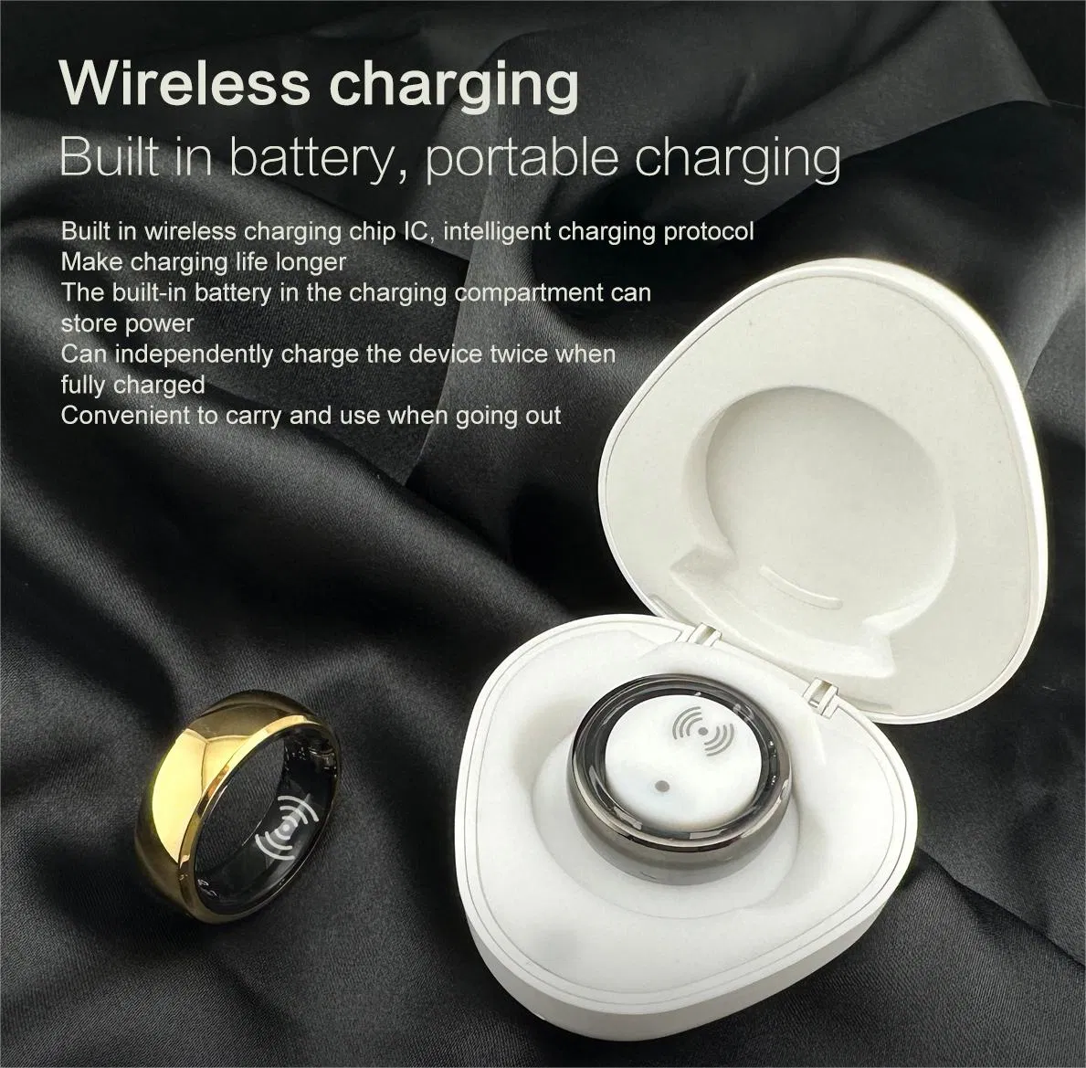 High Quality Smart Ring for Sleep Monitoring Health Management Sports Statistics Stress