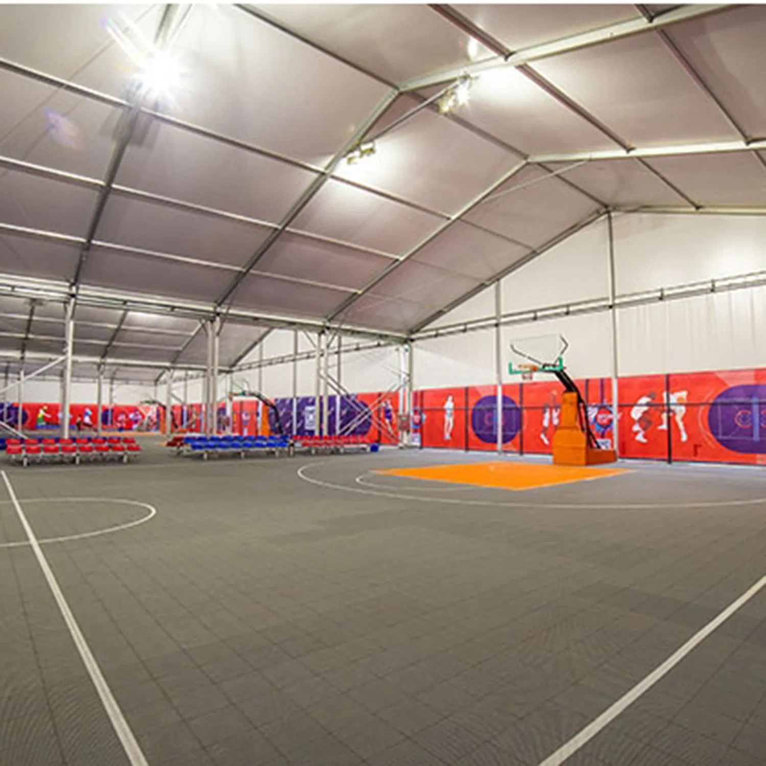 Multi-Functional All-Weather Sports Pavilion Canopy for Corporate Wellness Events &amp; Team Building Tent