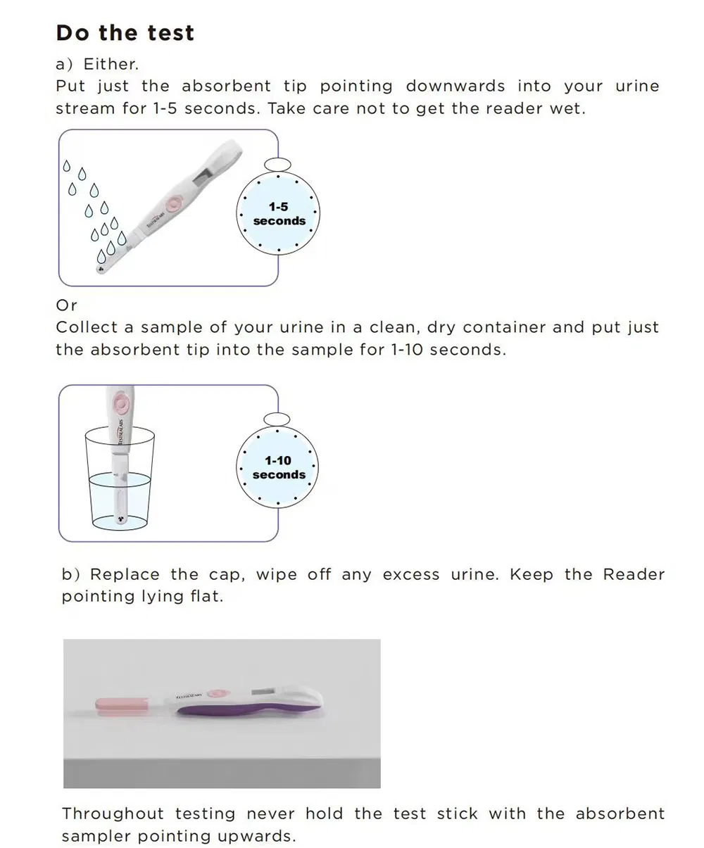Digital Pregnancy Test Detail