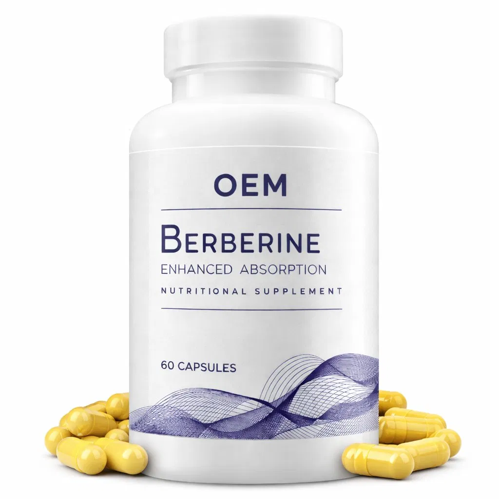 Premium Berberine Capsules Metabolic Health and Blood Sugar Balance Support