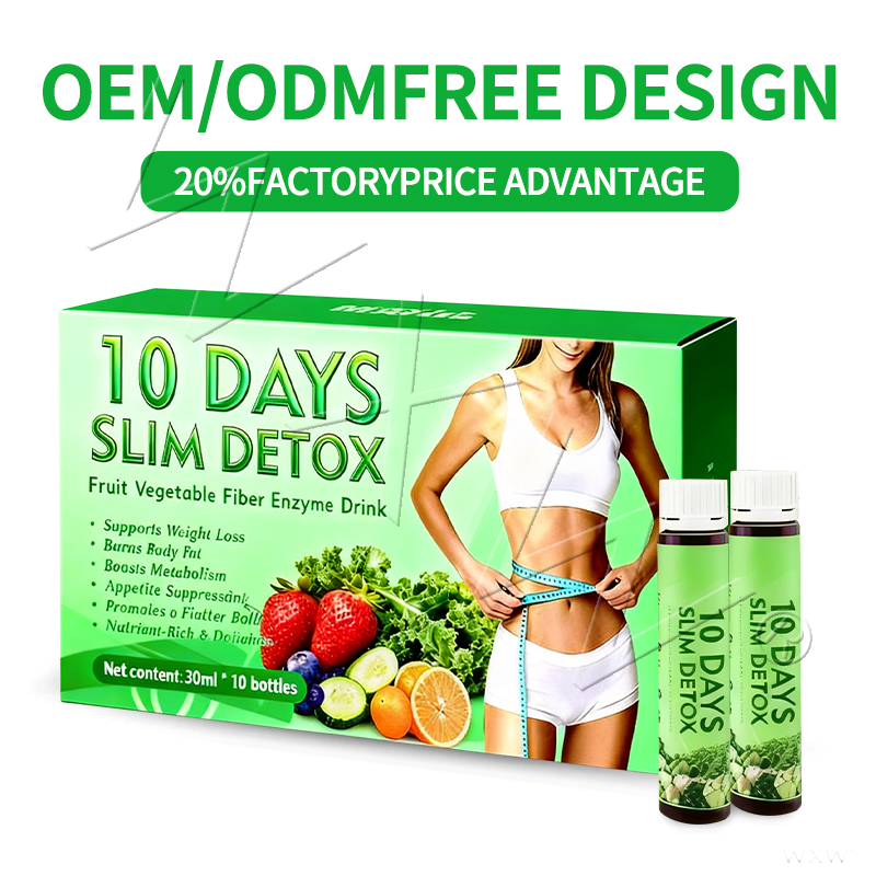 Support Women's Health with 10 Days Slim Detox Weight Loss Oral Liquid