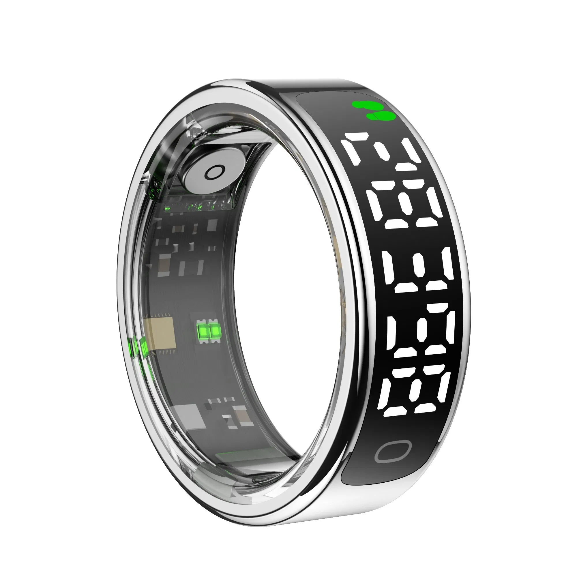 Digital Display APP Calorie Counting Heart Rate Oxygen Sleep Monitoring Remote Camera Health Smart Ring