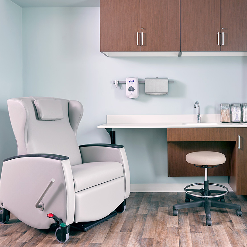 Manufacturer Global Primacare Modular Design Engineering High-End Fashion Health Treatment Healthcare Office Furniture