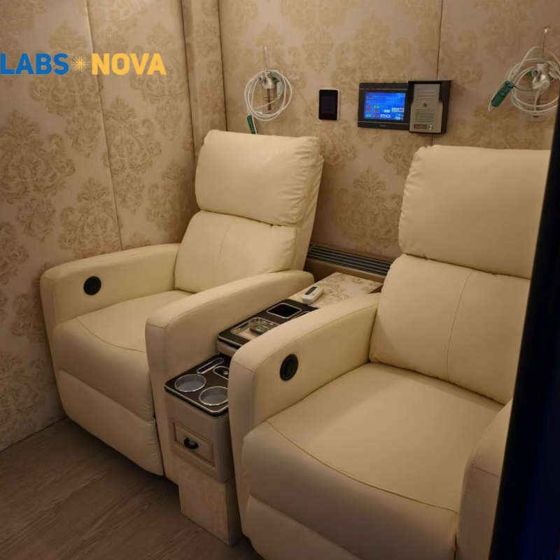 Luxury Executive Hyperbaric Oxygen Chamber with 1.5 ATA Pressure for Preventive Care in Health Maintenance
