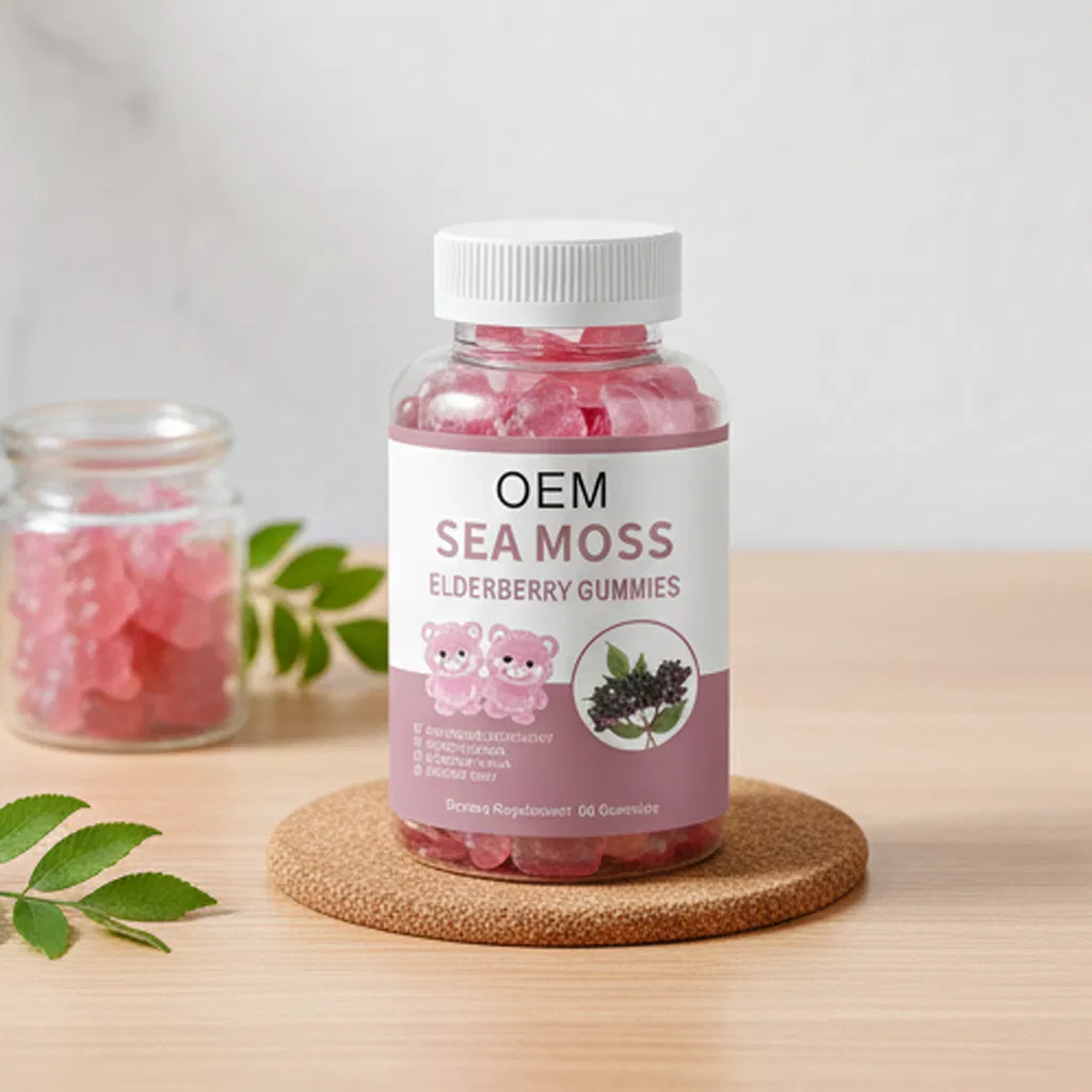 Organic Vegan Sea Moss Gummies Digestive &amp; Metabolic Health Promoting