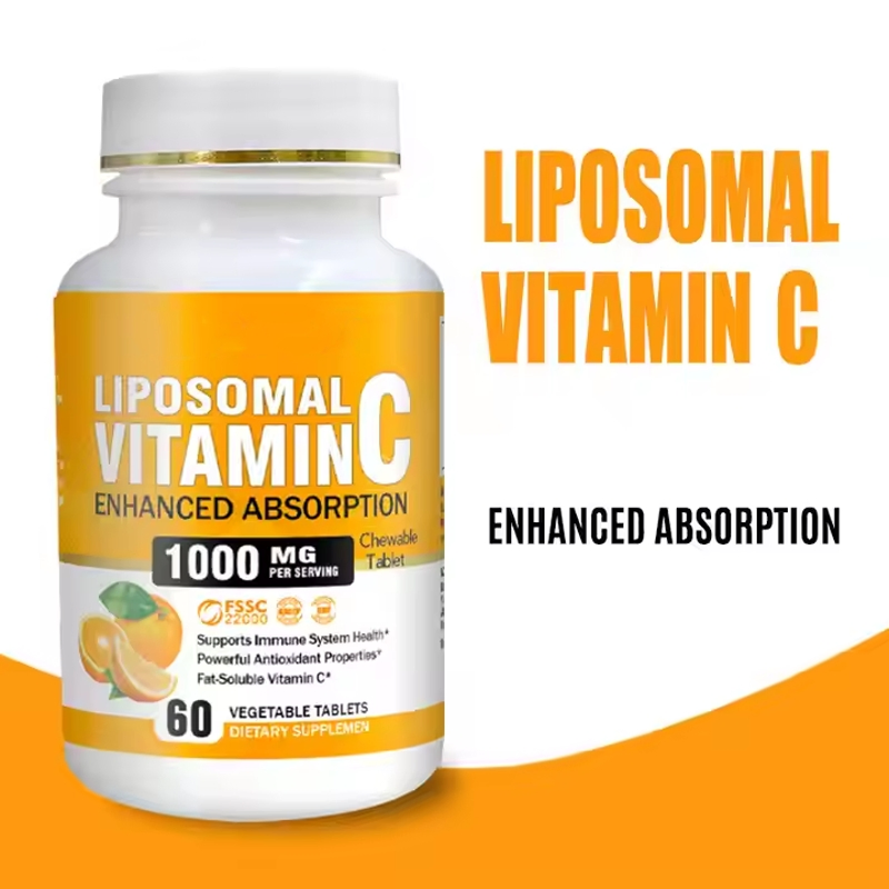 OEM ODM 1600mg Vitamin C Capsules Health Care Supplement Support Immune System