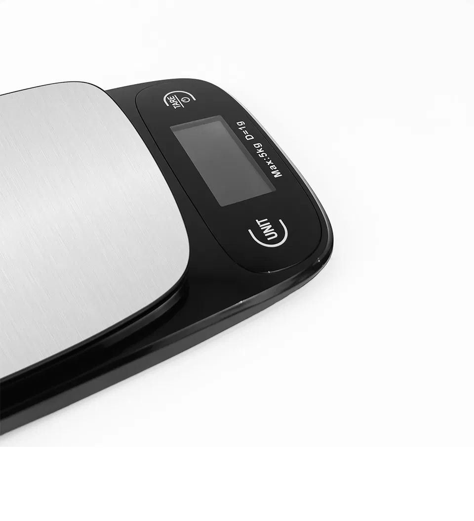 Health Sense Electronic Digital Scale New Design Waterproof Stainless Platform Kitchen Scale LCD RoHS Certified Kitchen Food Scale