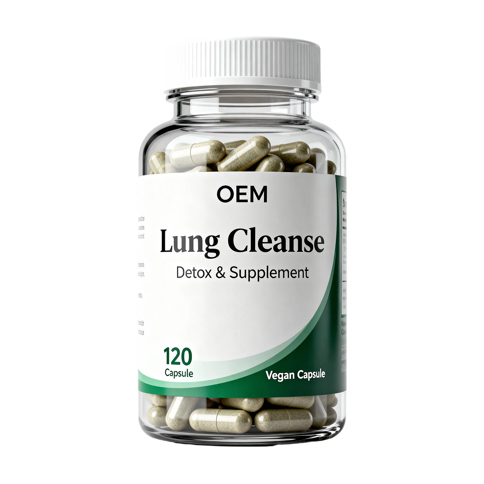 Vitamin C + Zinc Lung Health Capsules Wholesale Supplier Immune &amp; Airway Support (B2B)