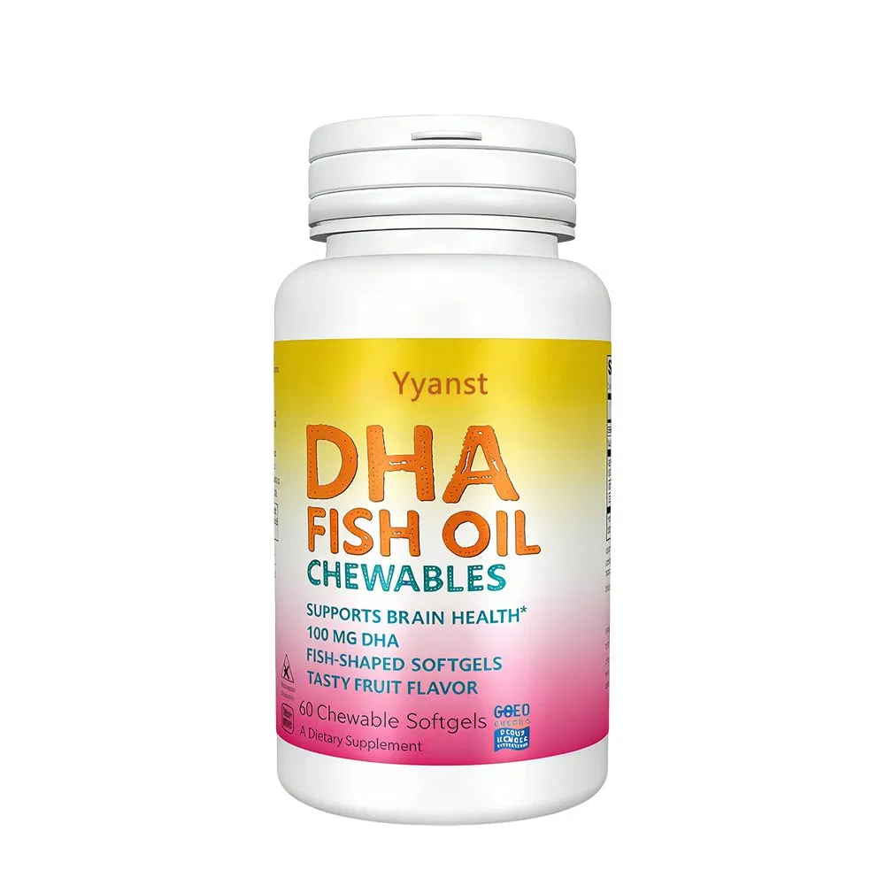 OEM Functional Fish-Shaped Softgels for a Balanced Diet and Energy