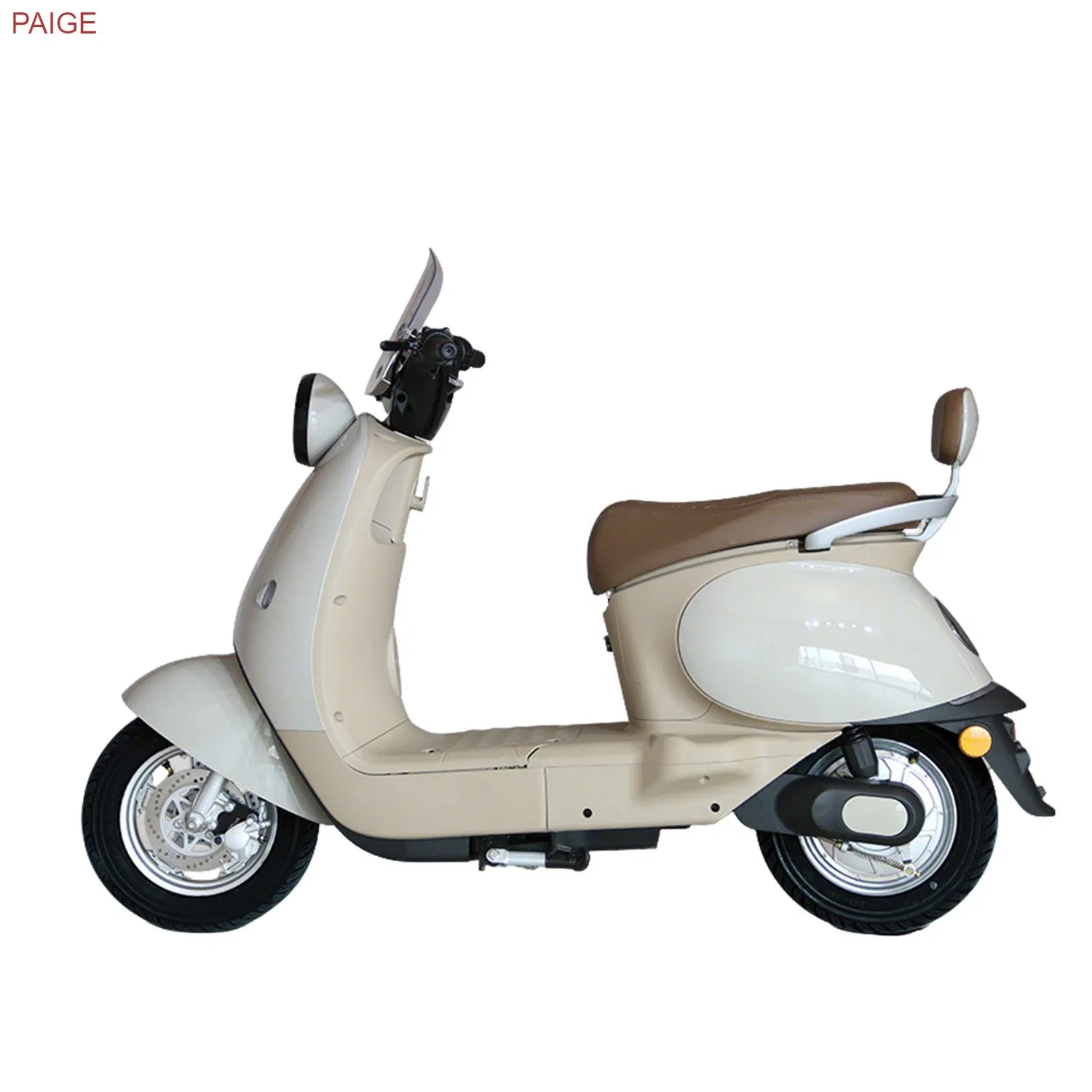 Paige Adult Electric Motorcycle with Digital Speedometer 800W 1000W 1500W 2000W Odometer, Battery Health Indicator Bike