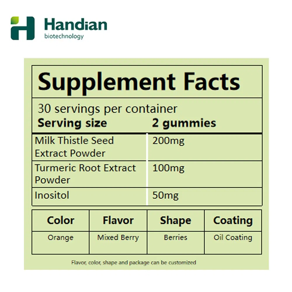 Liver Health Detox Support Supplement Herbal Gummies for Men &amp; Women with Turmeric