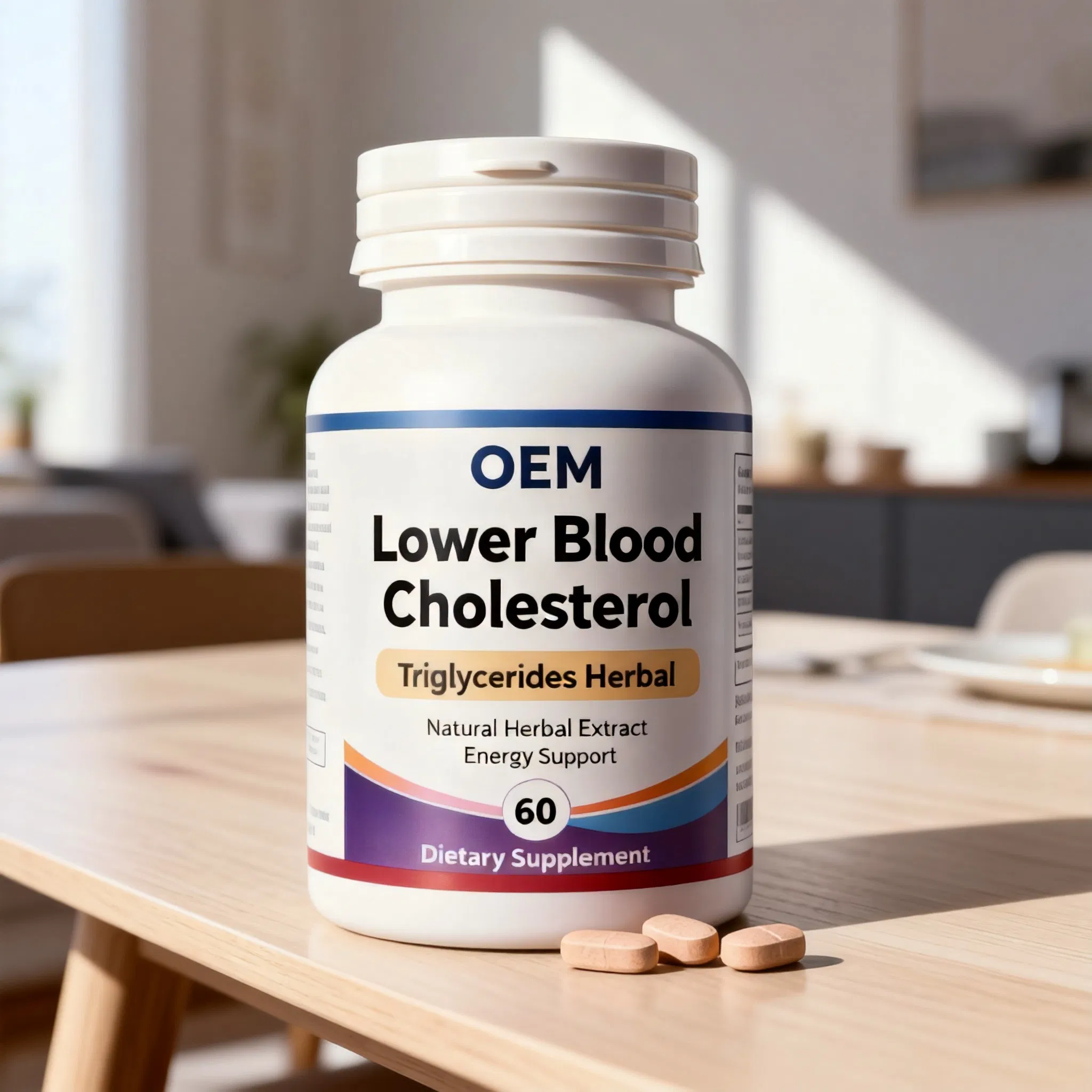 Metabolic Health Herbal Tablets Heart &amp; Lipid Support Clean Label Custom Formula OEM/ODM