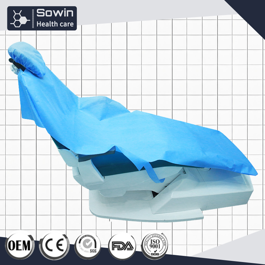 Dental Health Care Preventive Materials 3PCS Non-Woven Chair Cover Set
