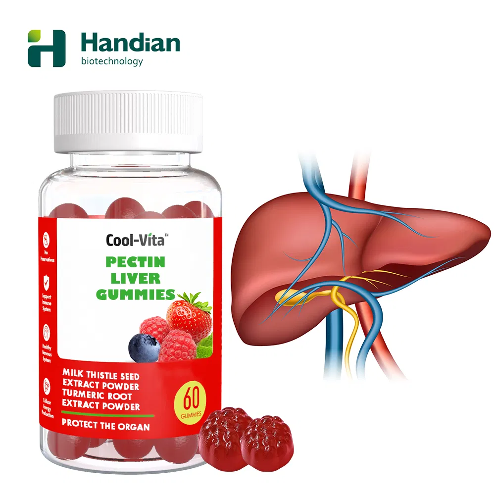 Liver Health Detox Support Supplement Herbal Gummies for Men &amp; Women with Turmeric