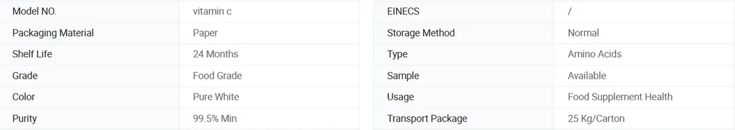 High Quality Vitamin C